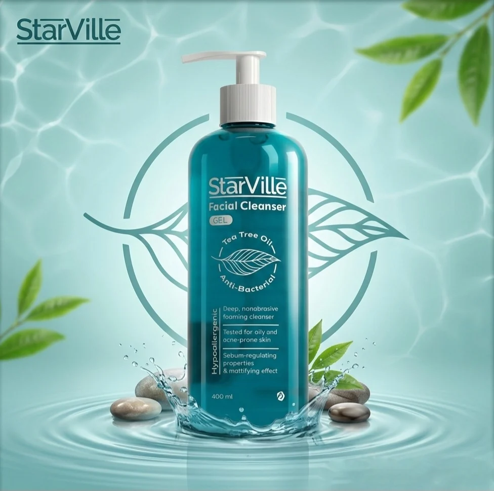 غسول ستارفيل للوجه ٤٠٠ ملى 