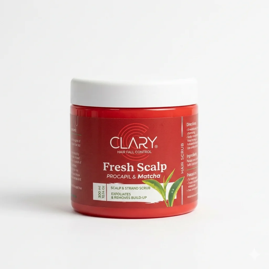 Clary Fresh Scalp - Scalp & Strand Scrub (كلاري فريش سكالب - مقشر فروة الرأس وخصلات الشعر)